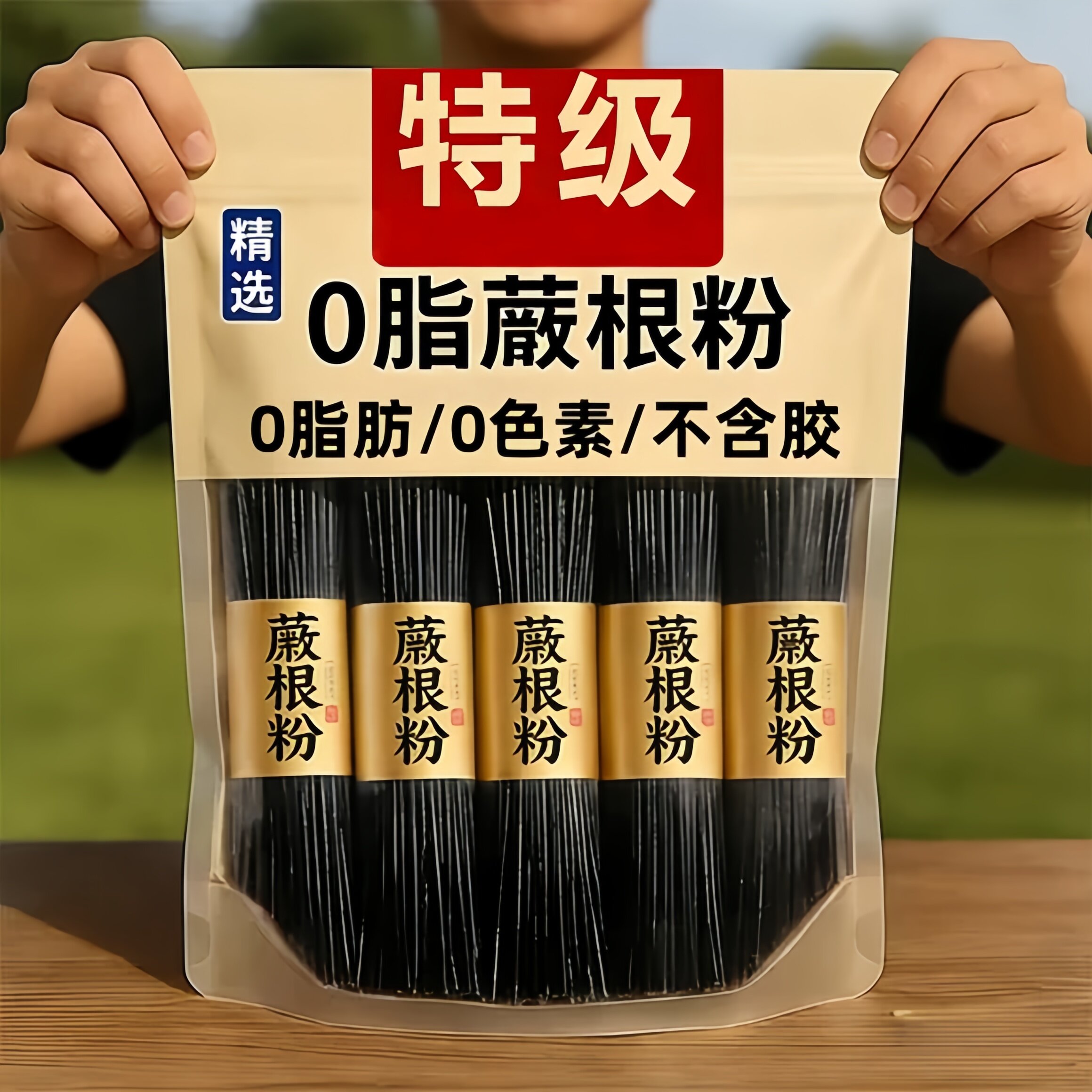 四川特产正宗蕨根粉纯正葛根粉红薯粉条无添加代餐凉拌官方旗舰店