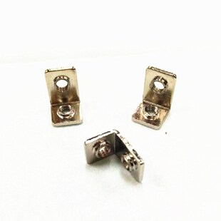 速发厂现冲压件开码加工L型直角压条锁屏支架固定模画框架M销货