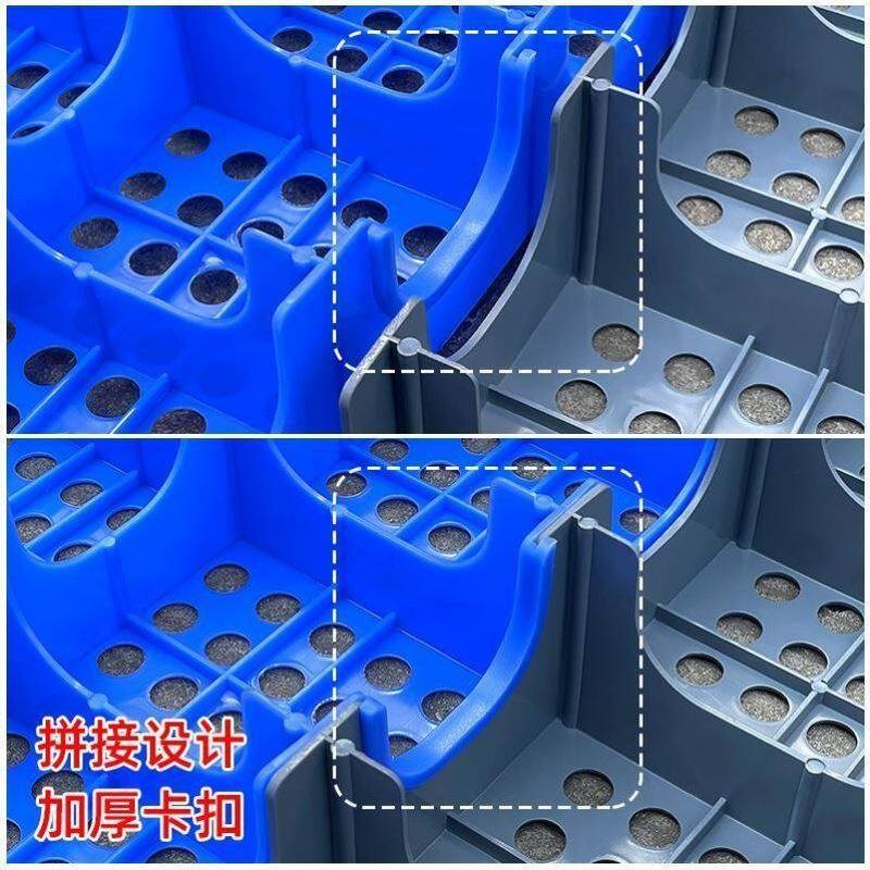 速发狗笼子垫板笼脚垫塑料网格垫兔笼漏尿板散热板塑料垫板垫脚板图片