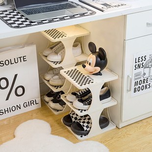 儿物架宿舍学生床多桌下鞋 子棉鞋 架家用室内好看下层鞋 速发置童鞋
