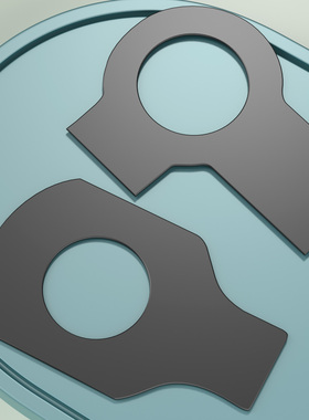 速发GB855惠GB854双耳单耳止动垫片/单耳双耳 圈/量大优垫M4-M48