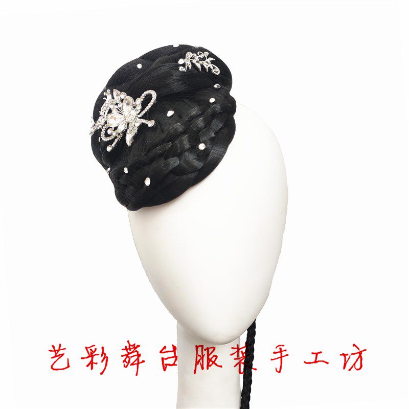 速发十桃徐丹丹胶州秧歌组合沂蒙山小调舞蹈头饰演出头饰百搭舞蹈