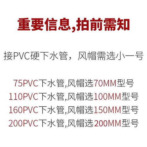 好货卫生间排气扇防蚊网罩通风口排风口304不锈钢外墙防风罩PVC管