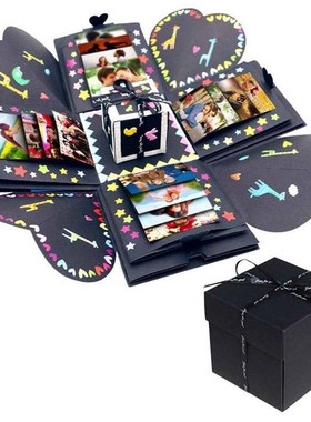 Explosion Box Valentine's Day Romantic DIY Handmade Packi