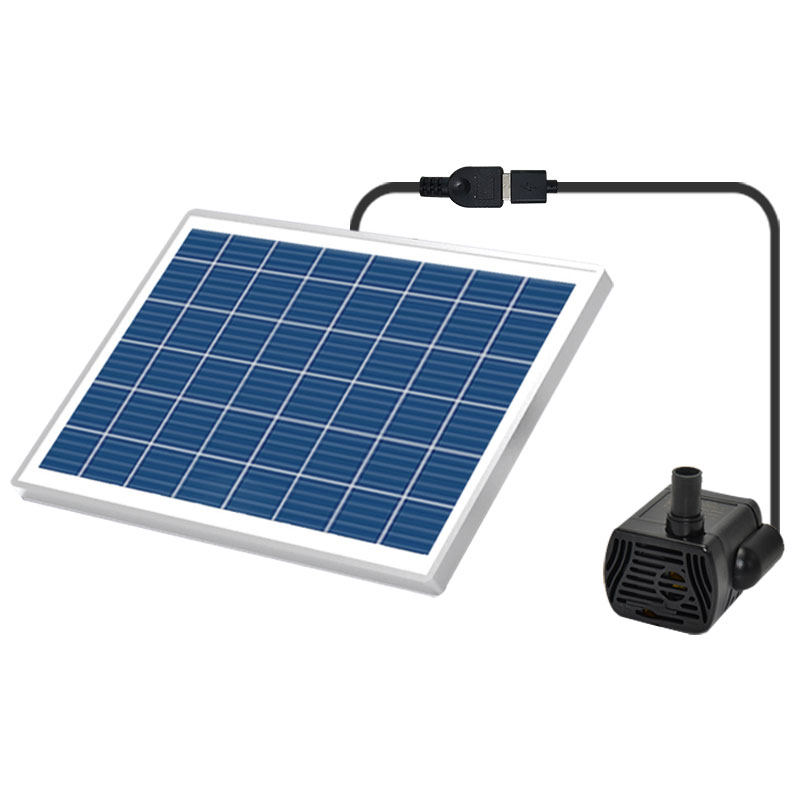 太阳能过滤器小型鱼缸循环喷泉增氧泵上水泵抽水泵水泵鱼池大功率