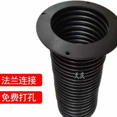 极速油缸防尘套丝杆防护罩耐高温圆形丝杠拉炼式防护套伸缩气缸防