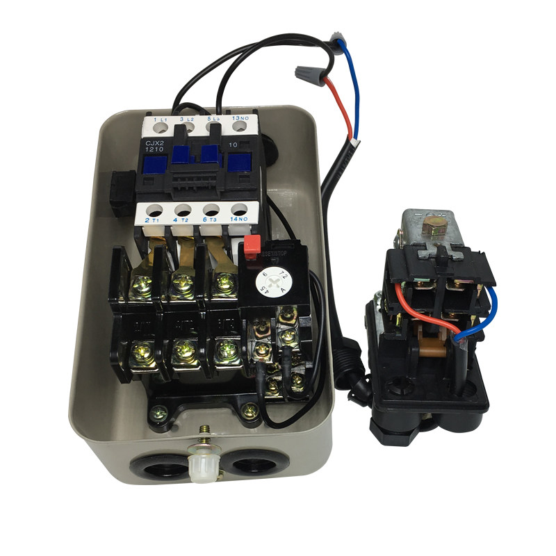 好货空压机气泵专用配件7.5KW电机磁力起动器开关 保护器控制z器