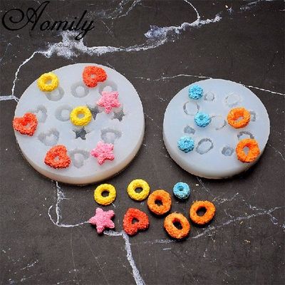 2 Styles Soft Candy Sweets Silicone Mold Fondant Cake