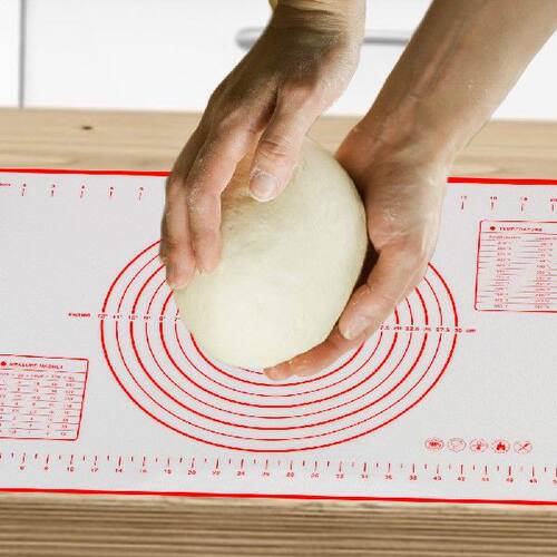 极速Silicone Kitchen Cooking Gadgets Pizza Dough Rolling Mat