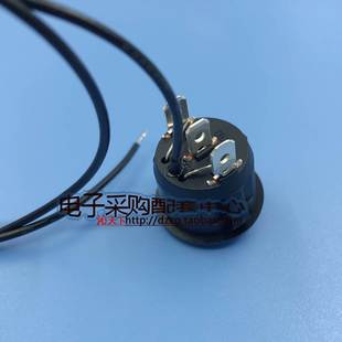 12V汽车座椅加热开关改装汽车开关带指示灯 电加热垫开关坐垫开关