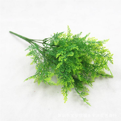 7 Fork water grass Eucalyptus Plastic Artificial Plants
