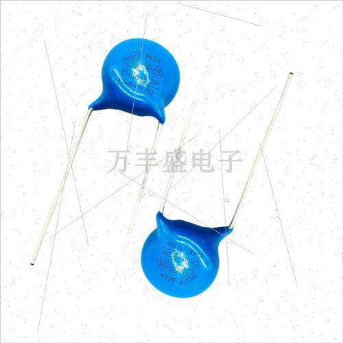 极速Y2安规陶瓷电容250V561K 脚距7.5mm 561K/250V交流滤波电容器