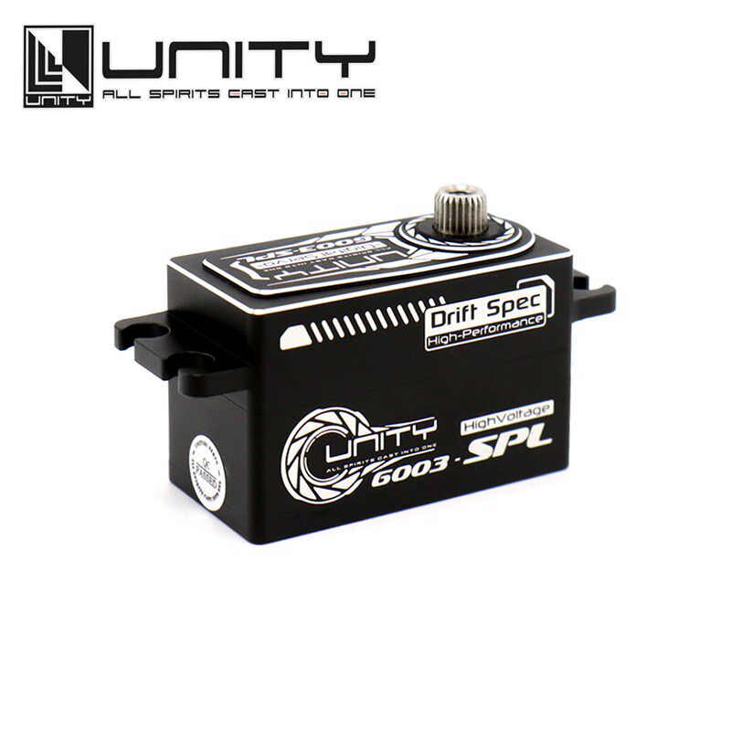极速Unity RC 6003SPL 1/10后驱漂移车用短身舵机 710防抖舵陀螺