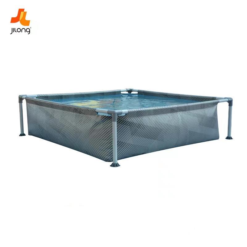 吉龙游泳池支架水池迷你支架户外游泳池养鱼池支架水池一池多用