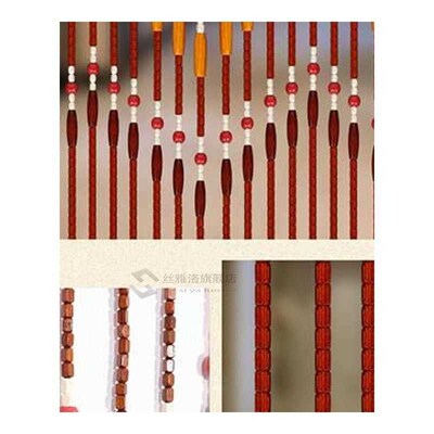 速发Woode Bds Curt 0x175cm 27  Hadmade Woode Blids