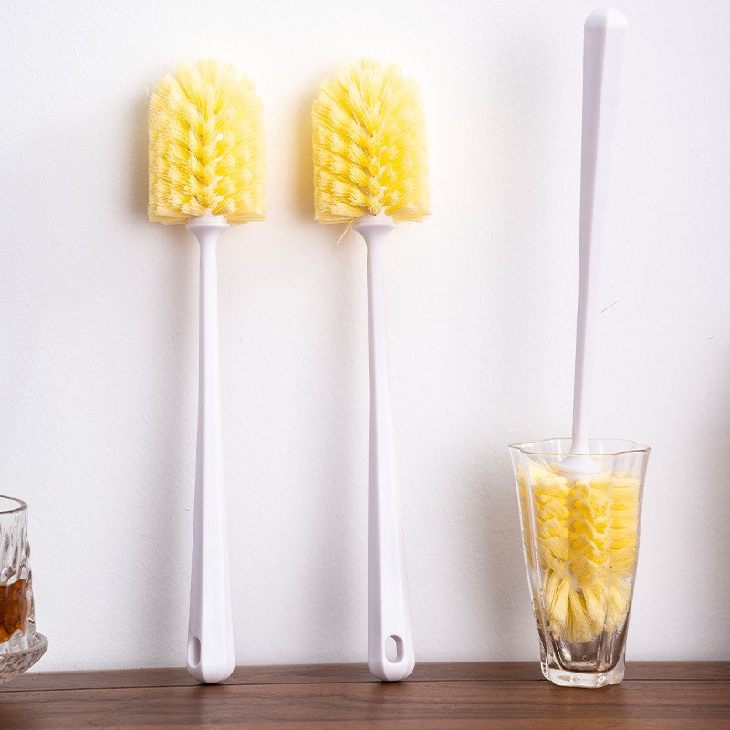 速发洗杯子专用刷子杯刷清洗水杯刷清洁长死无子角家用刷杯柄神器