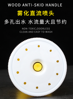 速发浇花浇水喷头浇菜浇地神器浇水机农用水泵塑料大流量洒水大棚