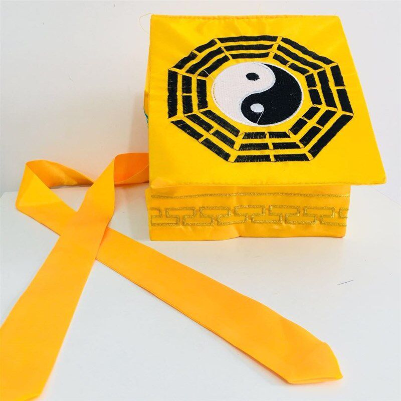速发八卦帽道家帽品道士用庄子巾九梁道六角帽莲花冠道帽巾巾缎布