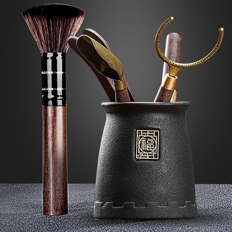 速发功夫茶具六道大君子套装配件茶全6君子泡茶工具茶夹茶针茶具