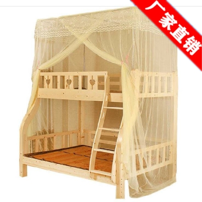 速发,1.5儿童床架床1.2母帐子高底床子母床工厂宿舍蚊帐上下床通