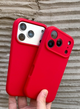 SecretRoom马年新年中国红iPhone17promax手机壳适用于苹果Air液态硅胶16/15/14/13/12防摔镜头全包手机套