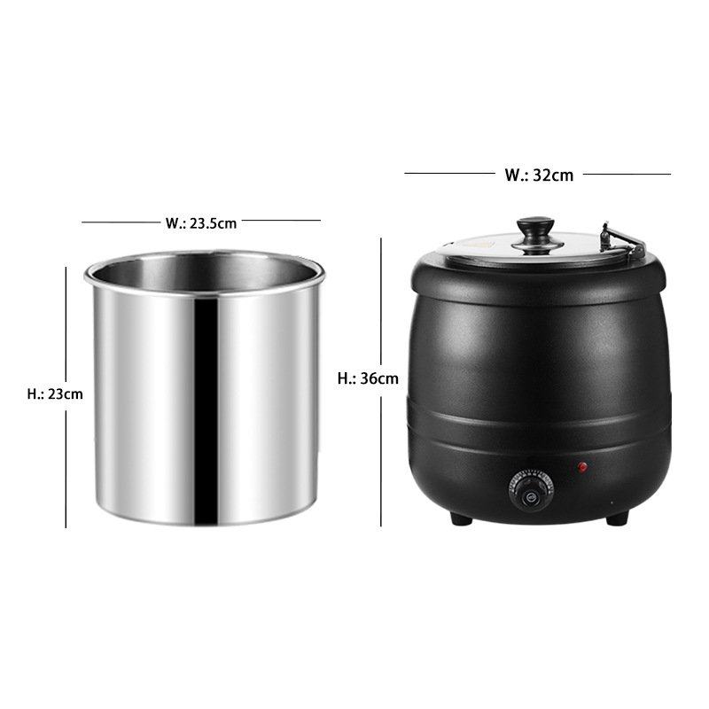 摩阁商用10L暖汤煲酒店餐厅自助保温商用不锈钢电子暖汤煲,餐饮具,酒店餐具,淘宝优惠券,粉丝福利购,淘宝优惠卷