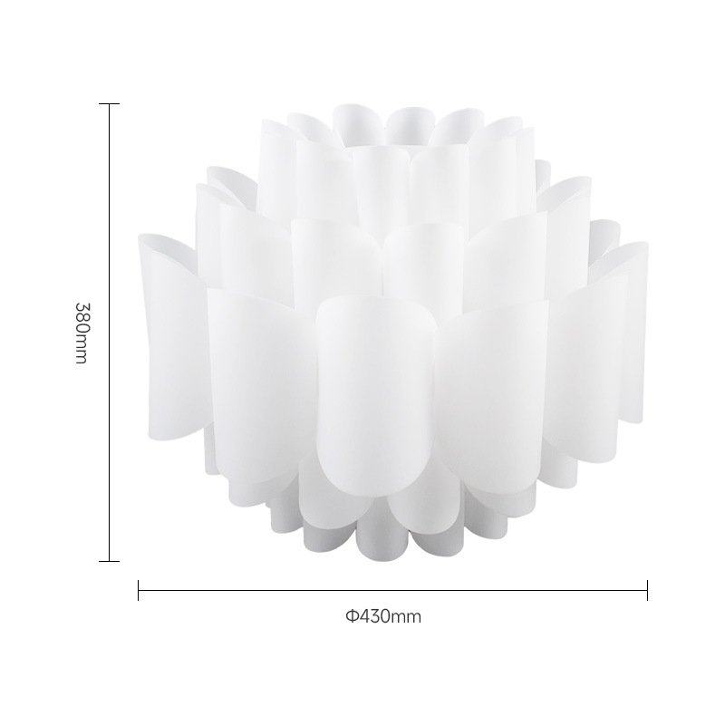 花卷灯罩简约客厅餐厅PP吊灯灯罩创意书房卧室落地灯台灯罩,家装灯饰光源,卧室/书房吊灯,淘宝优惠券,粉丝福利购,淘宝优惠卷