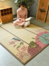 促竹编地垫竹席地毯卧室榻榻米中式 房间床边满铺折叠飘新 客厅日式