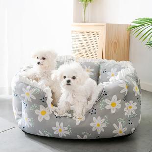 狗尔窝四季 宠呢季 小型犬床狗猫窝四通用猫床狗非屋可拆洗宠物用品