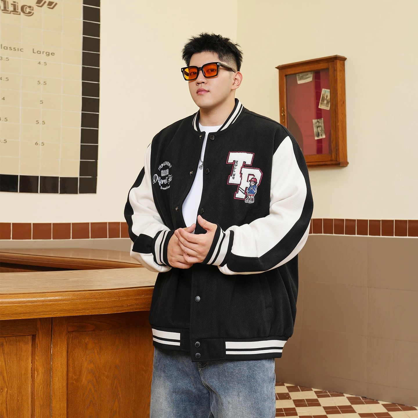 青少年男款宽松休闲上衣