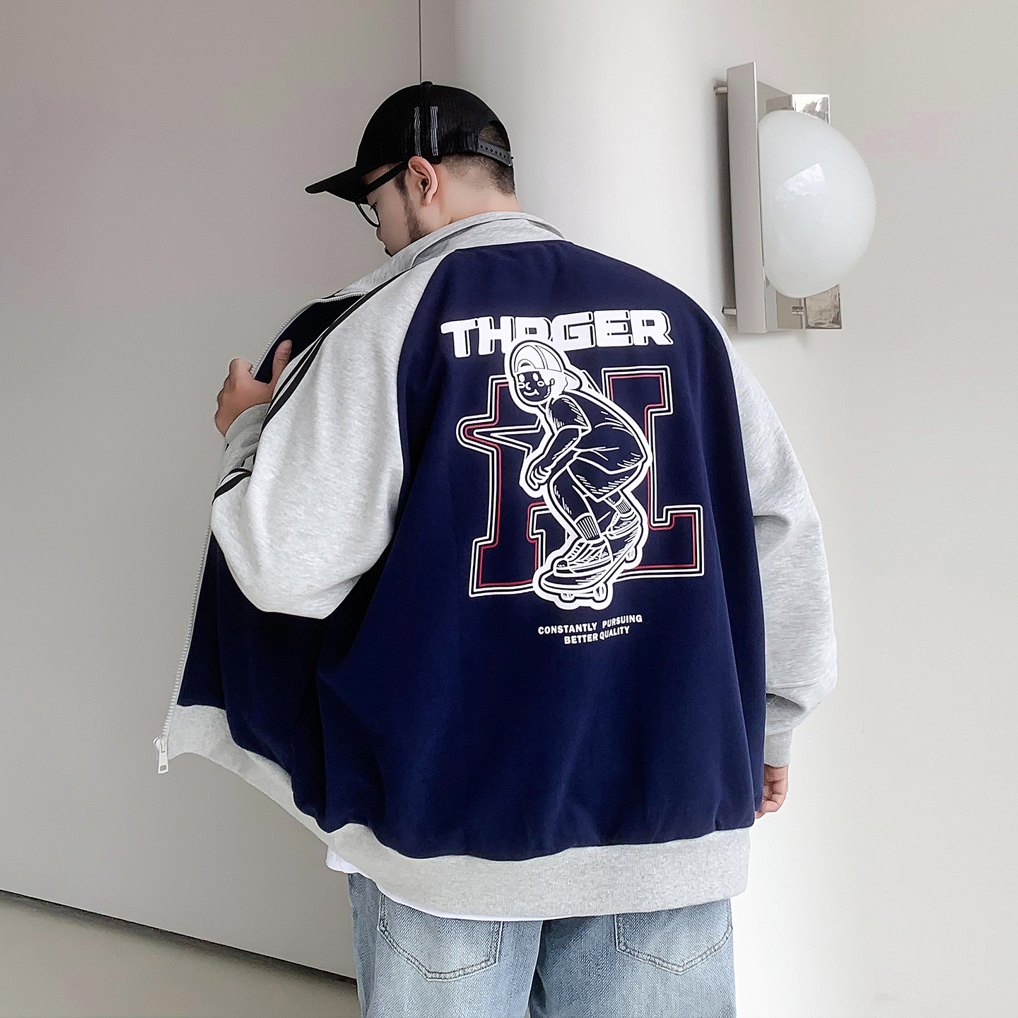 冬款加绒加厚卡通打底内搭潮