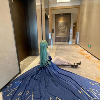 雀魂x叛逆的鲁鲁修cos服棋盘晚宴cosplay服装女C.C全套
