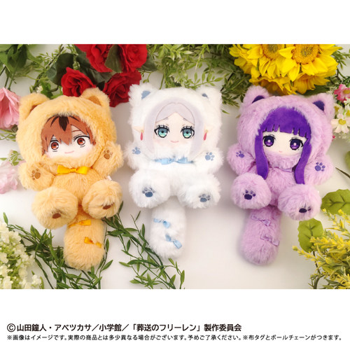 【TAPIOCA预售】葬送的芙莉莲 周边日谷 TAPI蝴蝶结猫咪玩偶娃娃