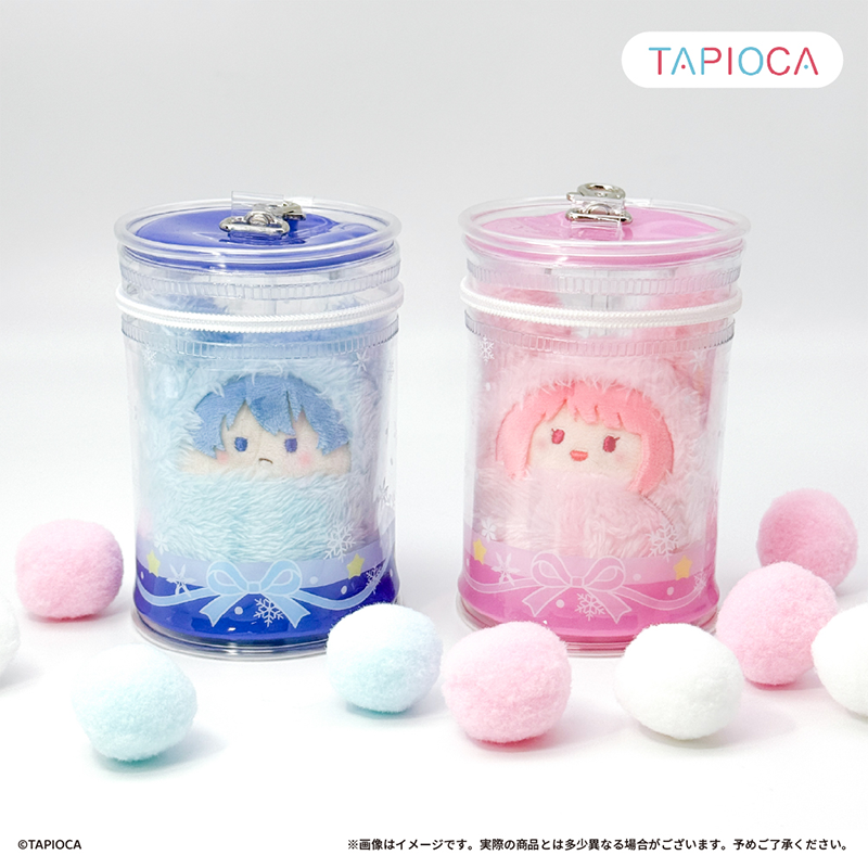 【TAPIOCA现货】原创 谷美 圆筒型透明收纳小包 （全6种）