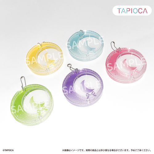 【TAPIOCA现货】原创 谷美 月型亚克力徽章吧唧收纳挂件（全5种）