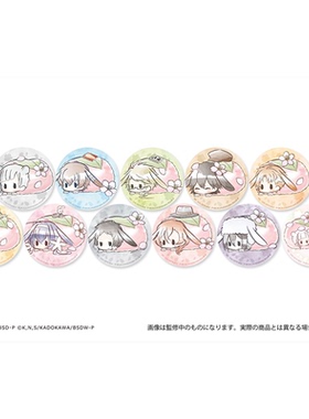 【TAPIOCA现货】文豪野犬 周边日谷 樱饼兔马口铁吧唧徽章