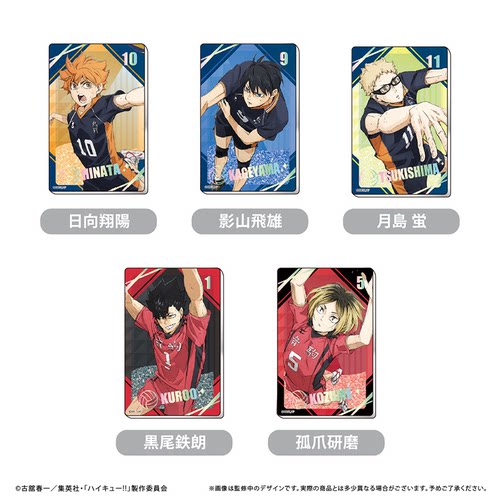 【TAPIOCA现货】排球少年 官方周边流沙亚克力摆件 （全5种）