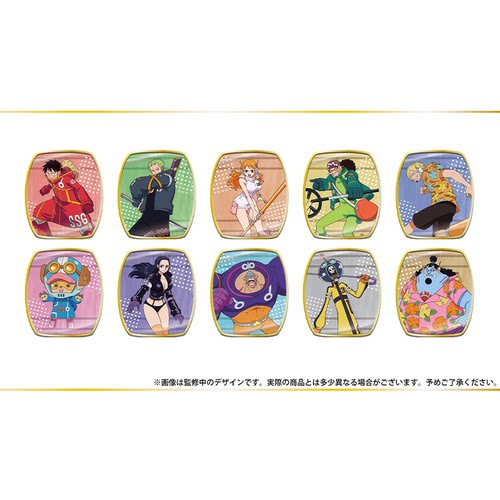 【TAPIOCA现货】海贼王 日谷周边 蛋头岛金属徽章吧唧