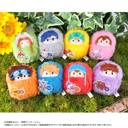 【TAPIOCA预售】数码宝贝大冒险 周边 掌心襁褓毛绒玩偶