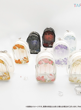 【TAPIOCA 现货】原创 谷美 PVC玫瑰花园玩偶 收纳包