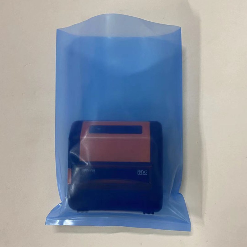 好货PE蓝色平口袋20丝加厚塑胶袋彩色塑料袋汽配五金螺帽袋现货