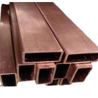 极速品T2紫铜方管矩形铜管铜方管感应圈中频高频方铜管8 10 12 16