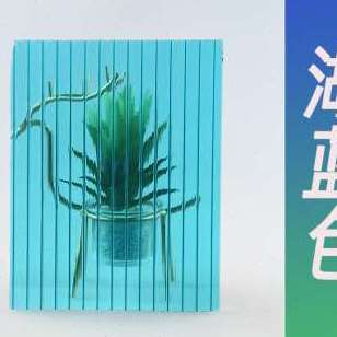 极速新品PC透明采光瓦温室大棚遮阳隔热雨棚车棚聚碳酸酯蜂窝PC品