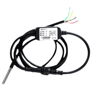 厂家RS485温度感测器高温防水DS18B20水温变送器监视器电流型电压