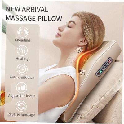 极速Neck Massager Car Home Back Waist Massage Pillow Cushion
