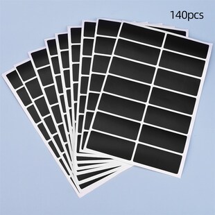 好货140pcs Removable Jar Labels Stickers Spice Stickers Orga