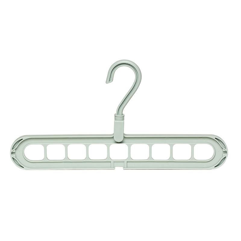 Nine hole hangers multi-function magic hanger household web