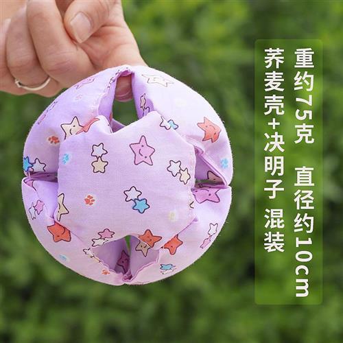 幼儿园儿童沙包圆形学生游戏手工花球形丢沙包踢毽子