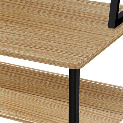 好货Wooden Computer Desk Office Desk Modern Writing Table Un