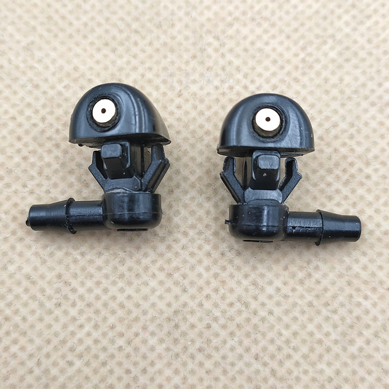 好货适用夏利a+ n3 豪情 美日优利欧喷水嘴雨刮喷头改装扇形汽车